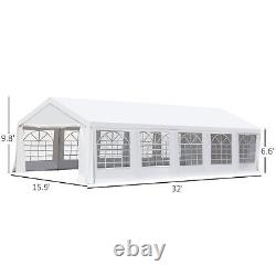 32'x16' Heavy Duty Canopy Large Event White