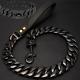 32mm Stainless Steel Heavy Duty Dog Collar And Leash Large Dog Cuban Link Chain