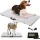 660 lbs Digital Livestock Vet Scale Large Pet Dog Sheep Goat Scale Heavy Duty