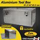 Aluminium Tool Box Large Tool Storage w Lock UTE Trailer Truck Heavy Duty Vehicl