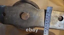 Bronze anchor roller extra heavy duty through the bulwark mounted large boat
