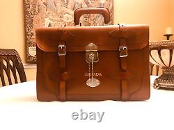 CANADIAN ARMY Colonel Heavy-Duty Leather Briefcase / Satchel / Attache