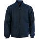 DNC workwear Bluey Jacket With Ribbing Collar & Cuffs Waistband Heavy Duty Zip