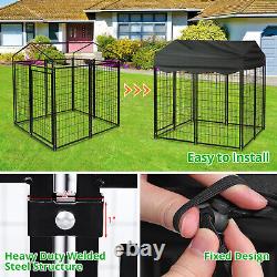 Extra Large Welded Wire Dog Kennel Pet Playpen Outdoor Heavy Duty Dog Crate Cage