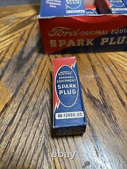 Ford Champion spark plugs 1935-1938 Large engine's Heavy Duty Truck Vintage Rare