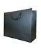 Gift Bags Large Black Paper Shopping Bags with handles Bulk Heavy Duty 13 x 10