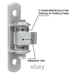 Heavy Duty7 Half Bolt on Weld on Sealed Bearing Gate Hinges for Large Heavy