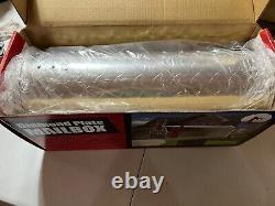 Heavy Duty Large Diamond Plate Mailbox 1mm New In Box