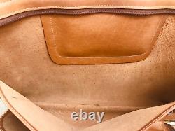 KORCHMAR Heavy-Duty Leather Briefcase / Zippered Portfolio Made in USA