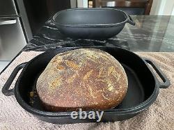 Large Heavy Duty Cast Iron Bread & Loaf Pan a Perfect Way for Baking