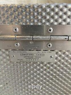 Lemsford Aluminium Large Flight Case, Weather Proof Seal, Heavy Duty, Flight Case