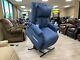Mega Motion Superior Large Heavy Duty Lift Chair Recliner 7001 Ocean Blue Fabric