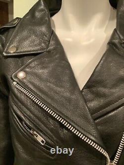 Men's Milwaukee Heavy Duty Genuine Leather Insulated Motorcycle Jacket L NWT