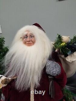 Mint Hard To Find Horchow Father Christmas Santa Claus 29 Large Heavy Duty! Htf