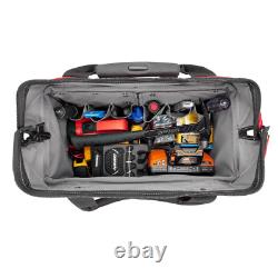 NEW Heavy Duty Pocket Rolling Tool Organizer Bag 18 In. Large Compartments