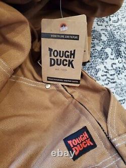 NEW Heavy Duty Tough Duck Insulated Canvas Coveralls (Size Large)