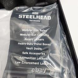 NEW Steelhead Large Heavy Duty Lock Box with 2 Keys