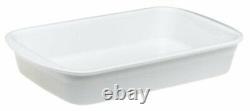 Pillivuyt Porcelain Heavy-Duty Large 14-by-9-1/2-Inch Lasagne Baker