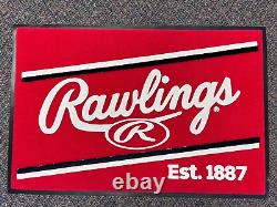 Rawlings Floor Mat / Rug Heavy Duty 36 X 24 BRAND NEW