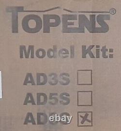 TOPENS AD8S Dual Swing Gate Opener Heavy Duty Automatic Large Solar