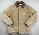 Vintage Carhartt Jacket Coat Quilted Lined Heavy Duty Work Canvas Chore Brown L