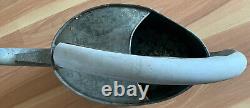 Vintage Large Galvanized Heavy Duty Oval Watering Can withLong Spout 1-3/4 galllon
