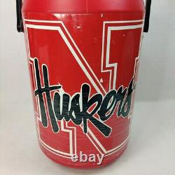 Vtg Nebraska Huskers 1999 Large Heavy Duty Hard Shell Can Cooler Red